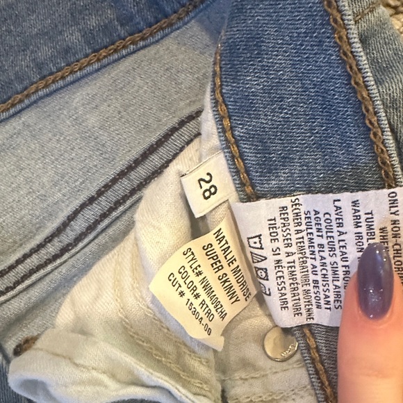 Natalie Midrise Super Skinny Jeans - Picture 4 of 4